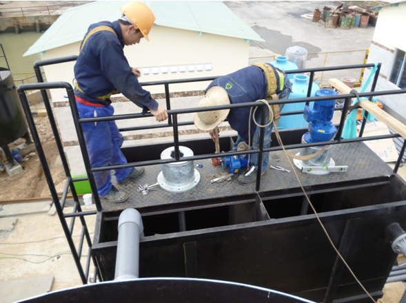 Bảo dưỡng thiết bị xử lý nước thải